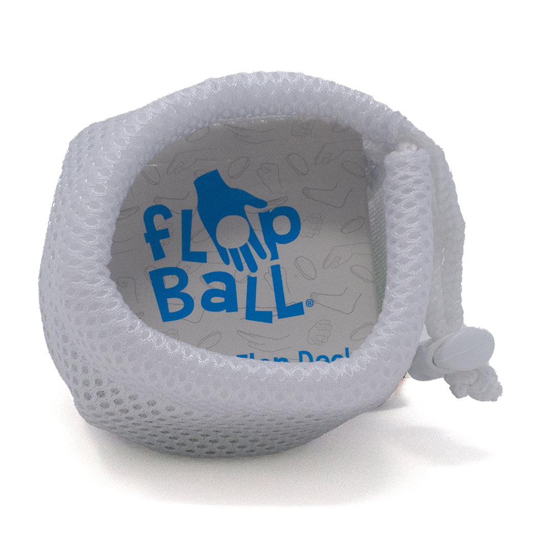 FlopBall.com Flop Ball - Packs 2-Pack with Starter Deck Grn/Blu & Red/Yel