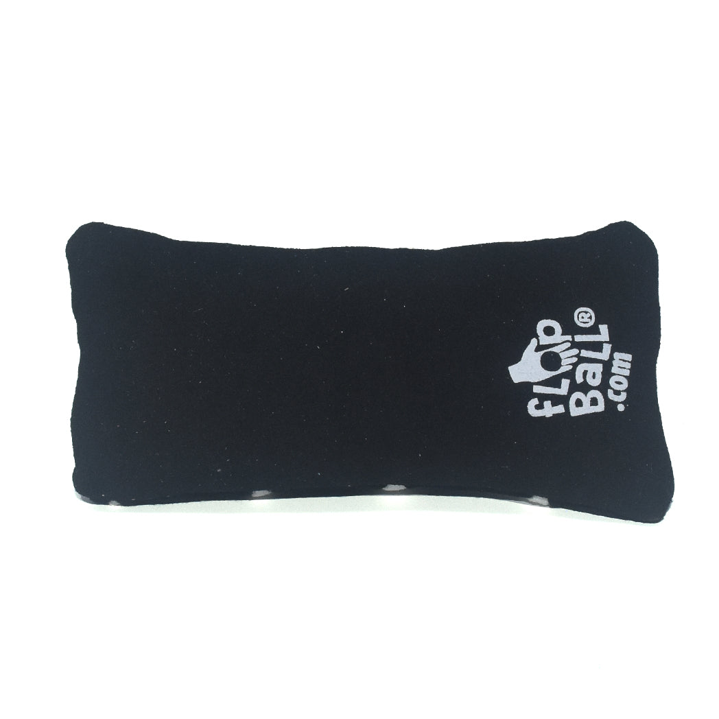 White Zig Zag on Black & Black Quilted Throwback