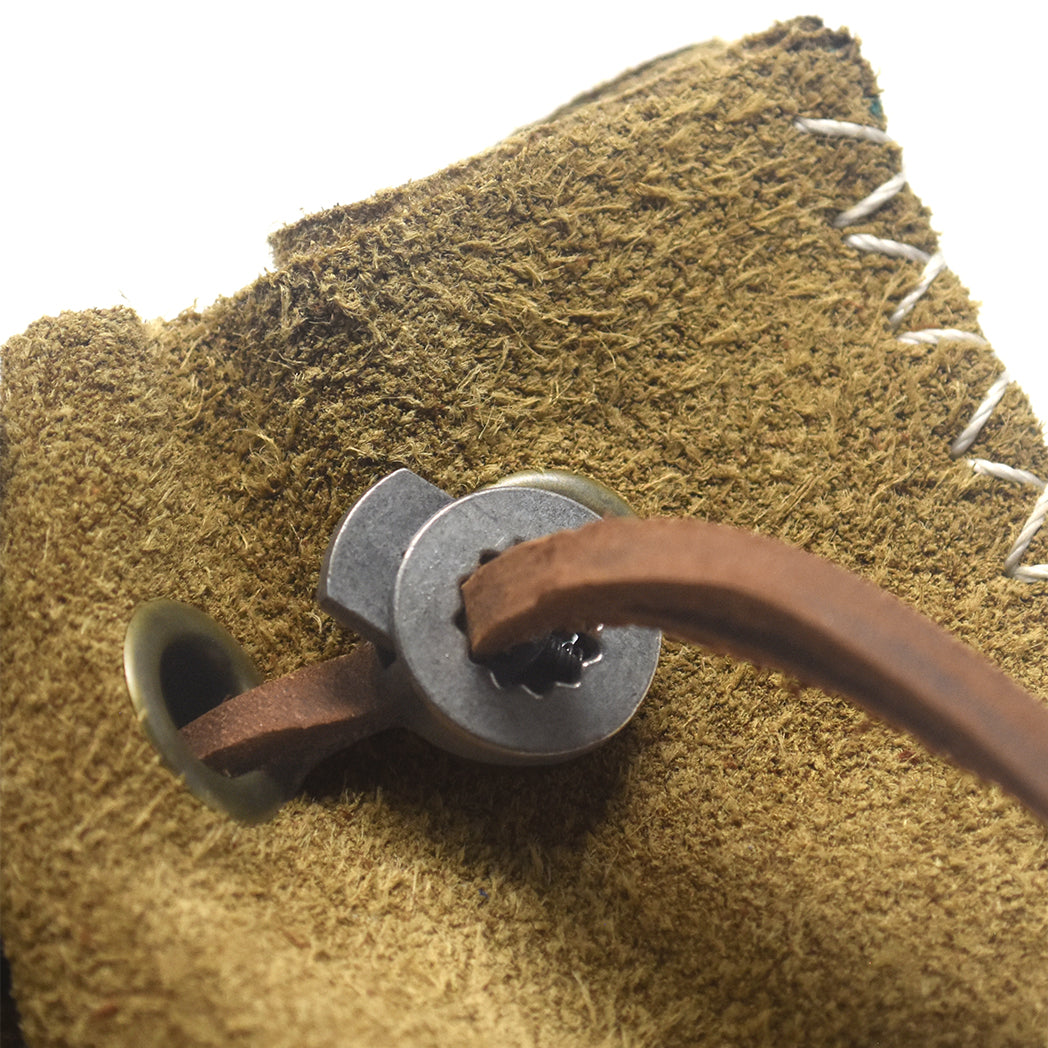 Flow on the Go Leather Bag Kit - close up hardware