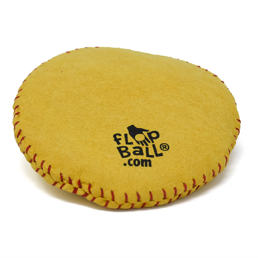 Straw Yellow w/Red Stitch