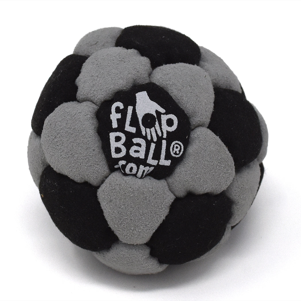 32-Panel Footbag - Grey & Black