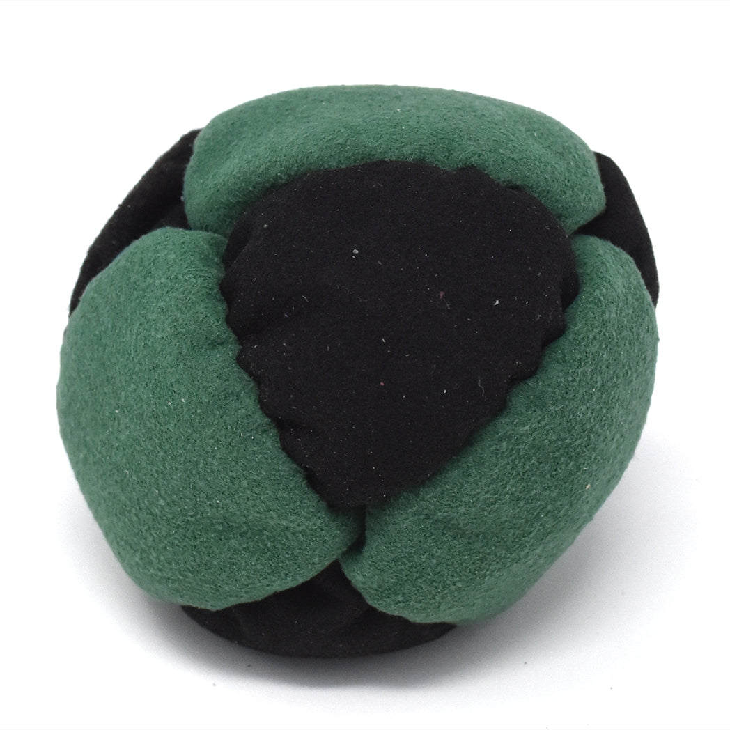 8-Panel Footbag - Dark Green & Black