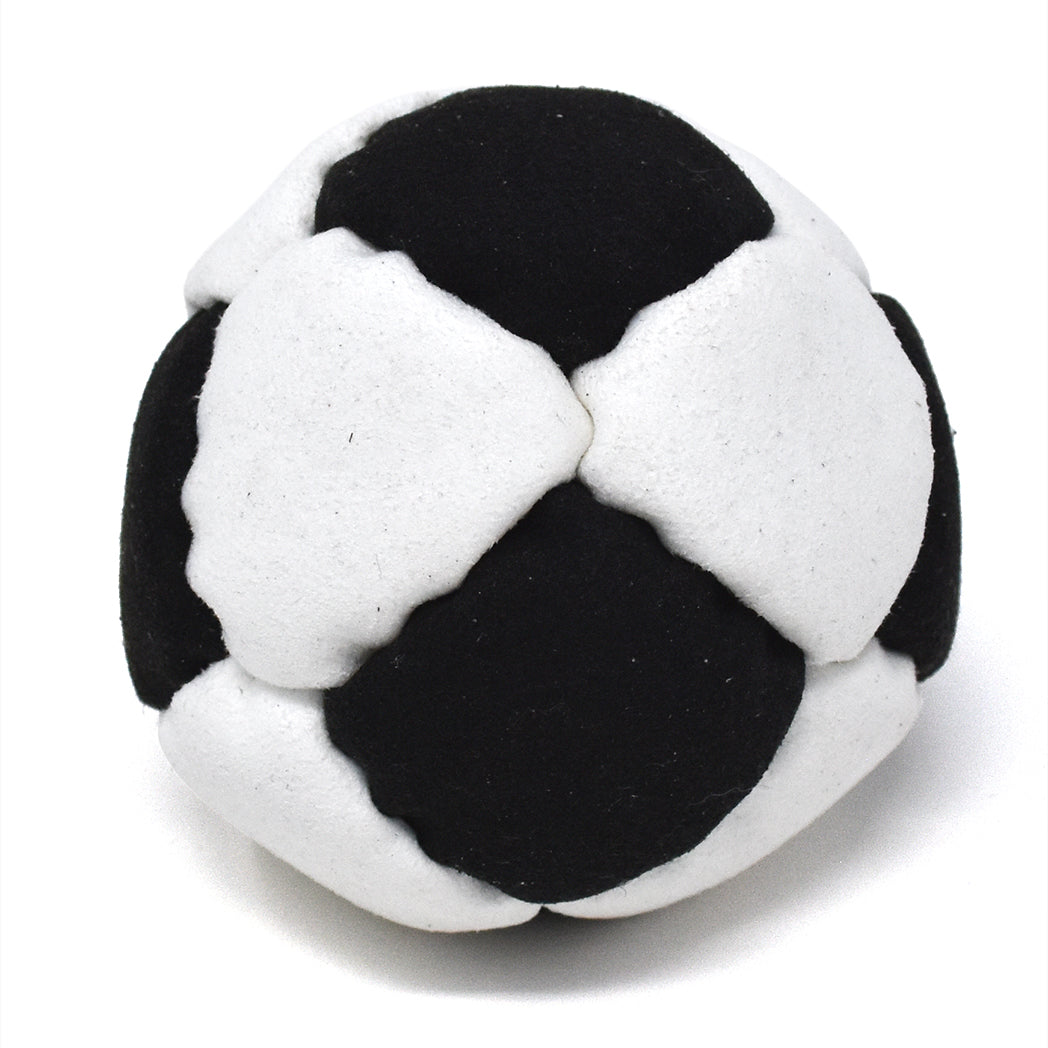 14-Panel Footbag - Black & White