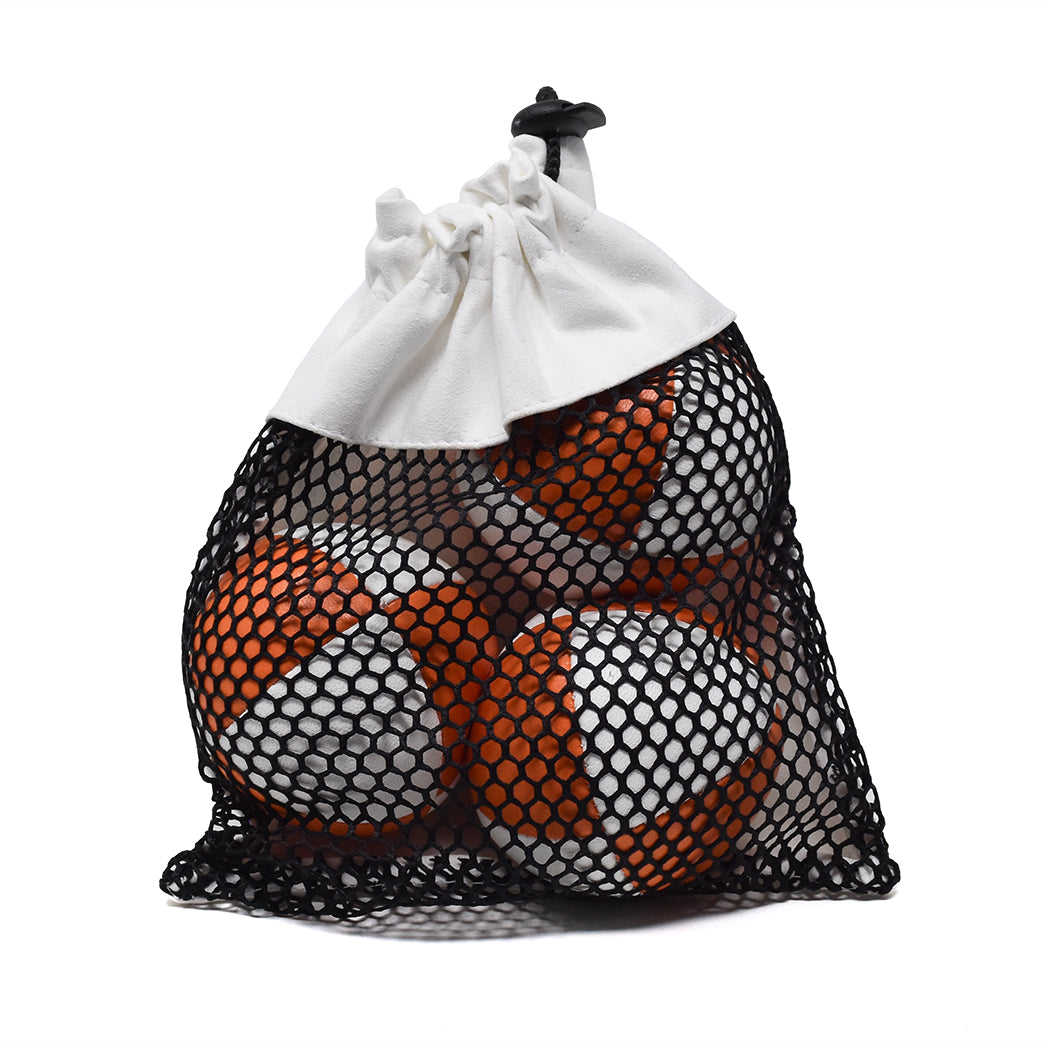 Orange & White Juggling Balls