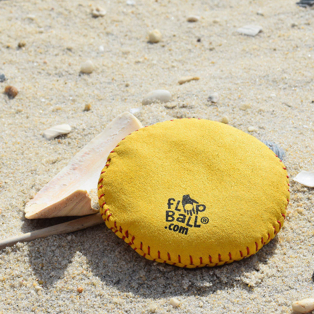 Straw Yellow w/Red Stitch
