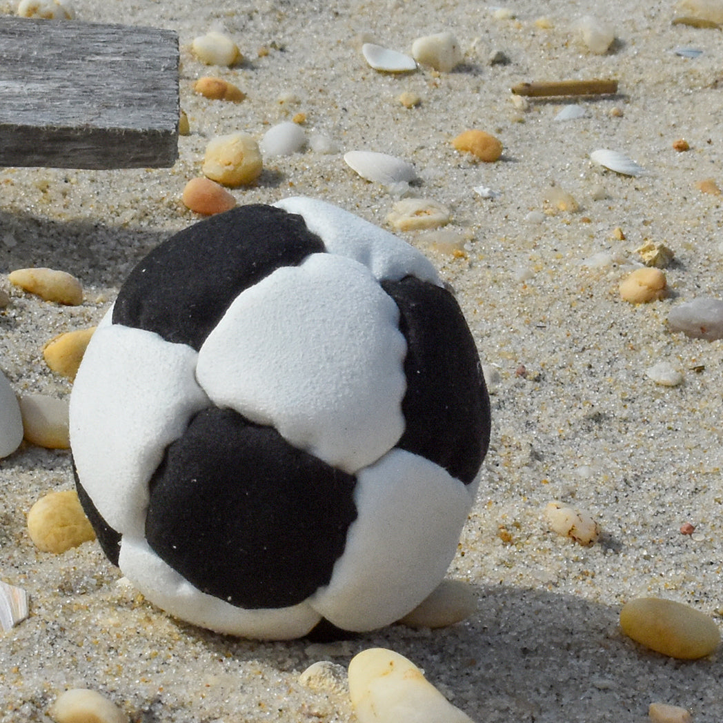 14-Panel Footbag - Black & White
