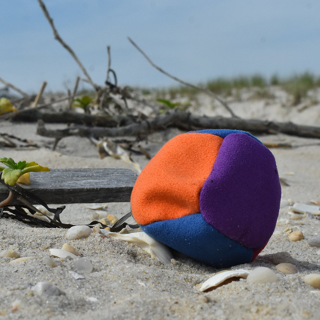 8-Panel Footbag - Rainbow Cube
