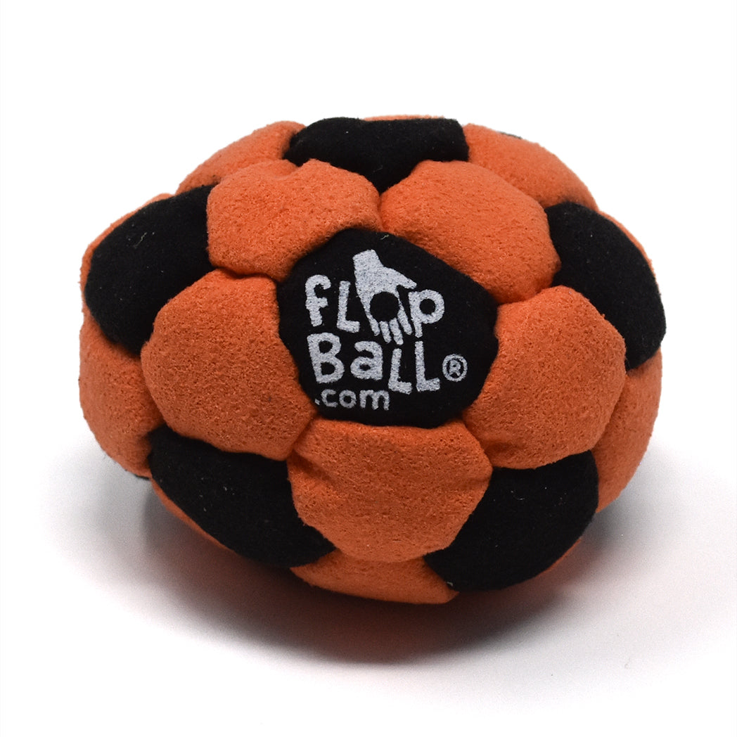 32-Panel Footbag - Orange & Black