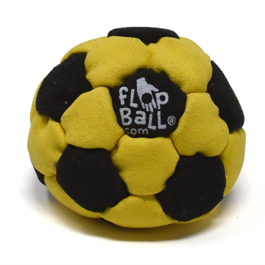 32-Panel Footbag - Yellow & Black