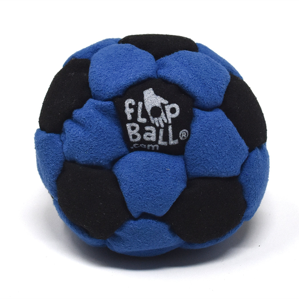 32-Panel Footbag - Blue & Black