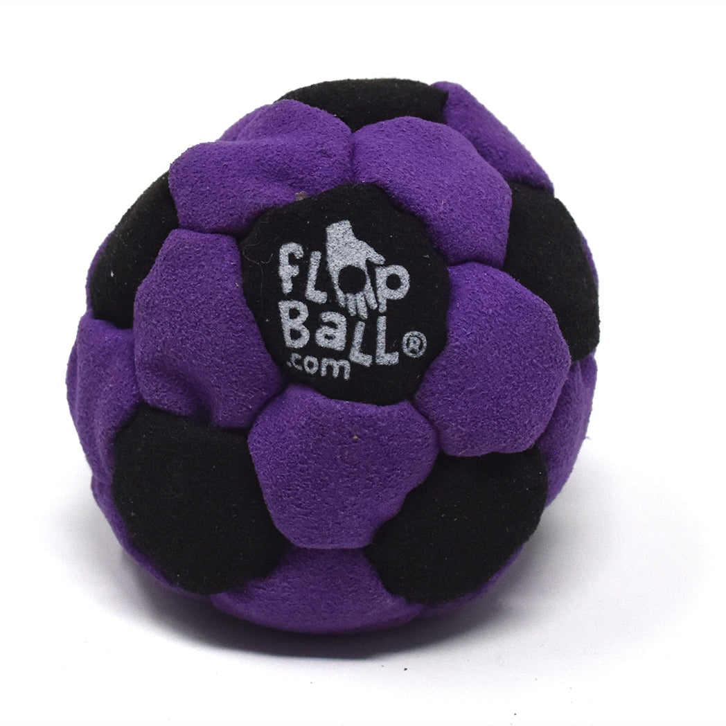 32-Panel Footbag - Purple & Black