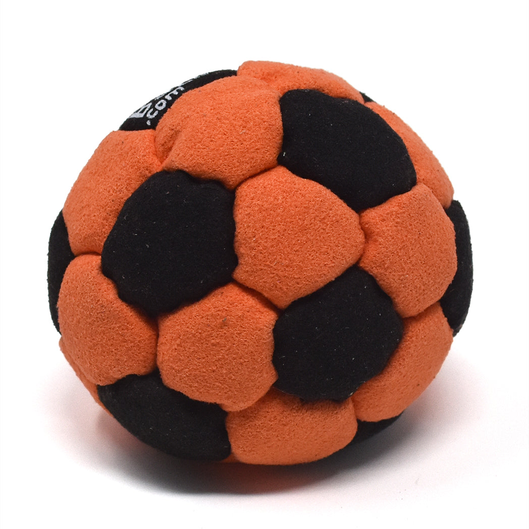32-Panel Footbag - Orange & Black