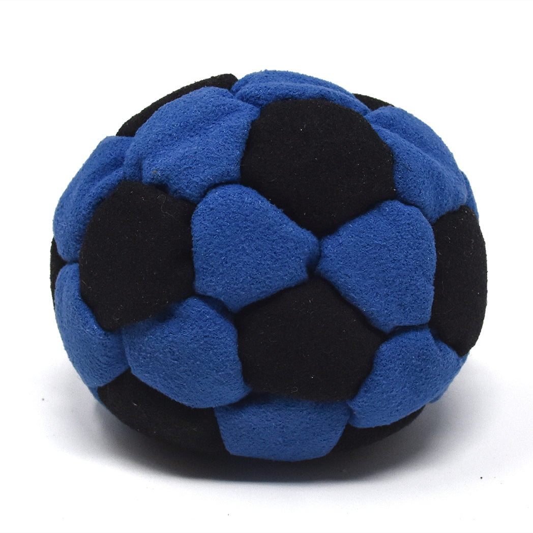 32-Panel Footbag - Blue & Black
