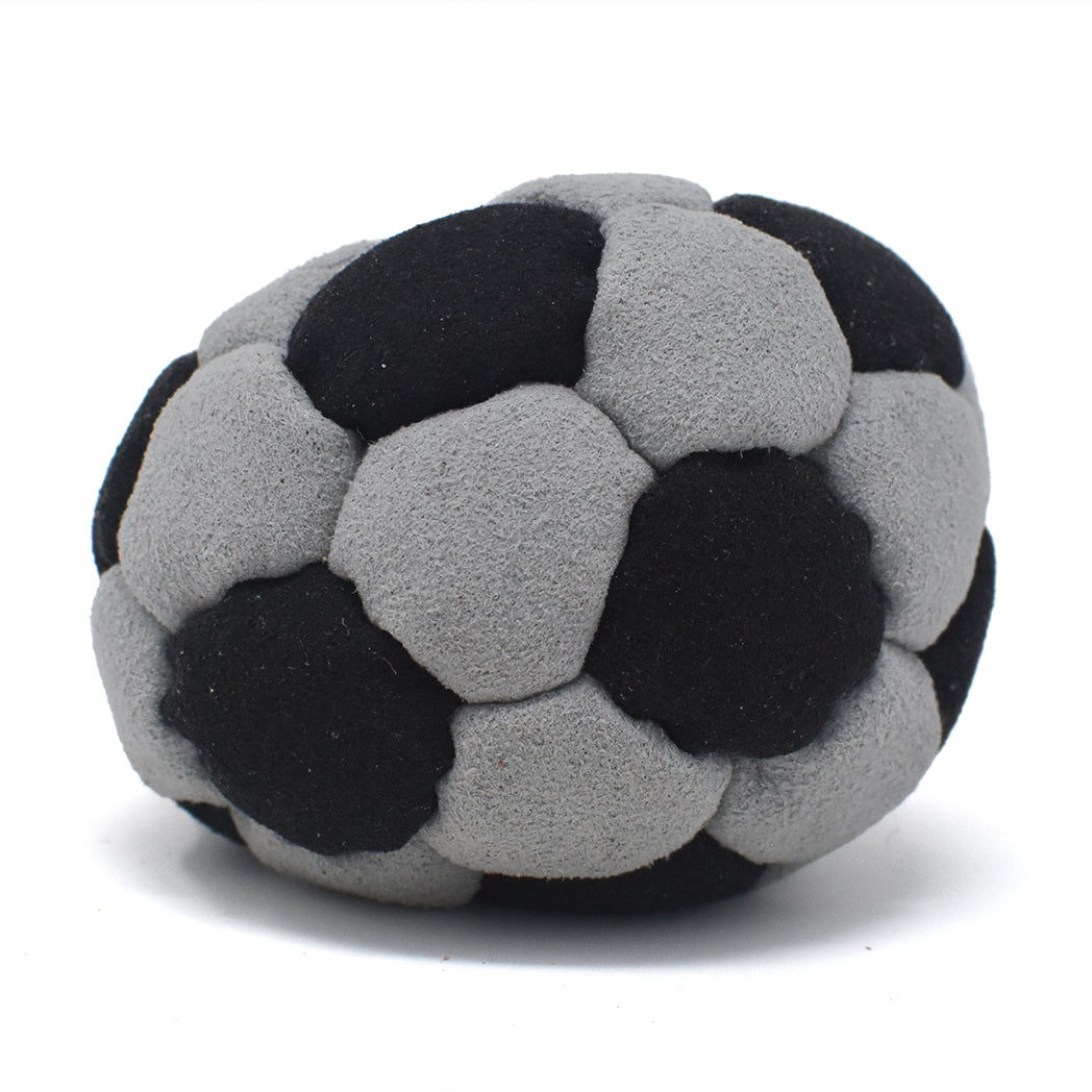 32-Panel Footbag - Grey & Black