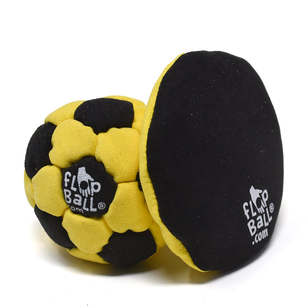 32-Panel Footbag - Yellow & Black