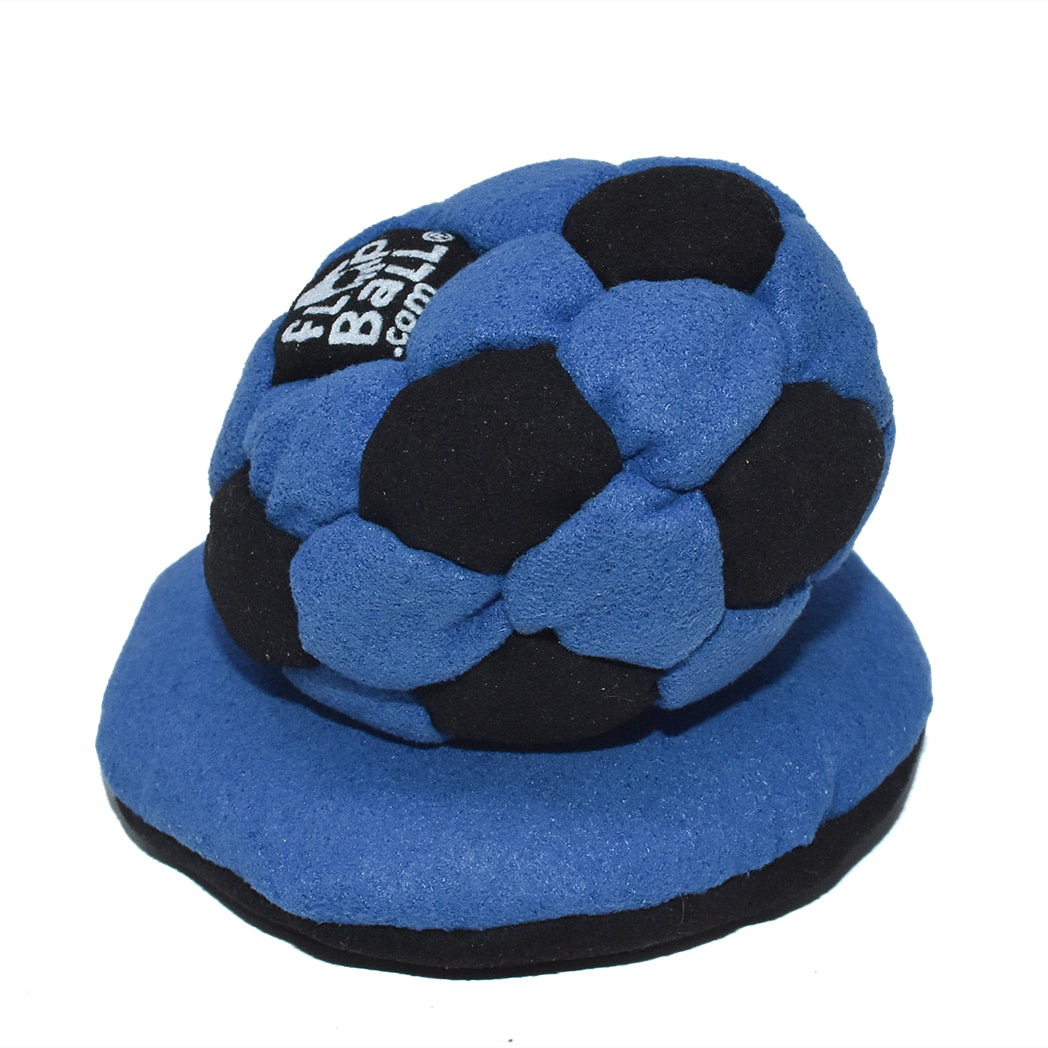 32-Panel Footbag - Blue & Black