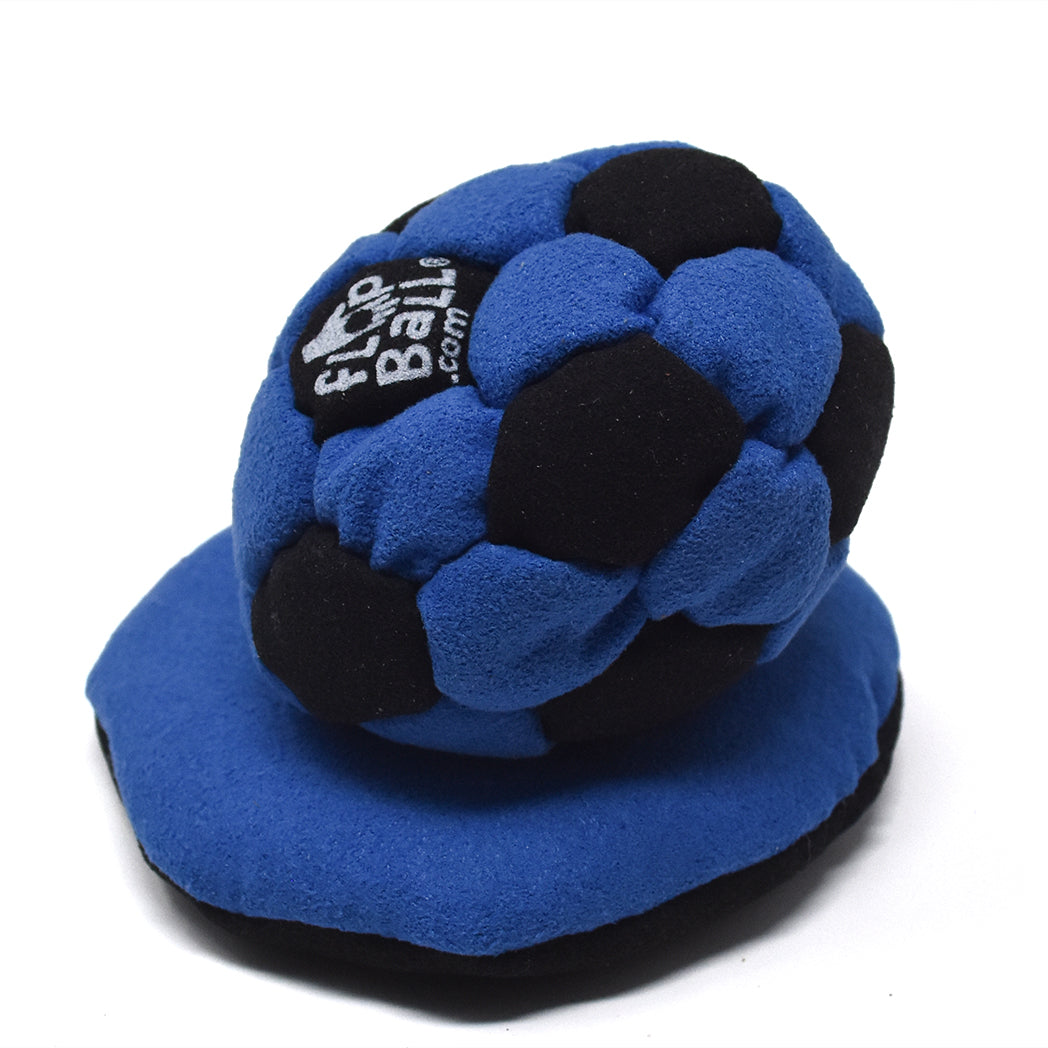 32-Panel Footbag - Blue & Black