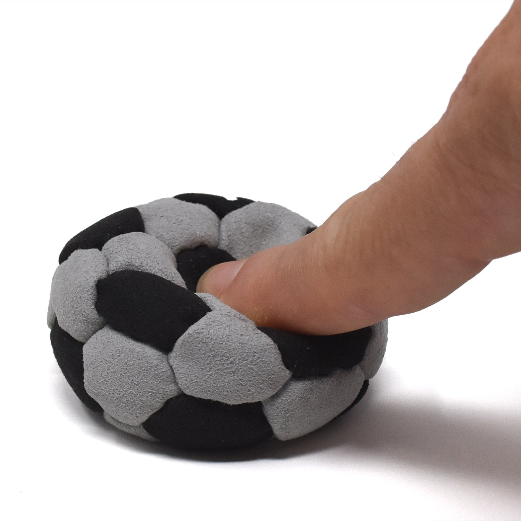 32-Panel Footbag - Yellow & Black