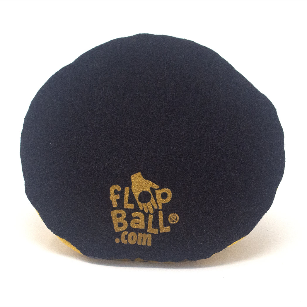 Flop Ball brand handsack: Gold & Black – Playful Fun You Can Feel ...