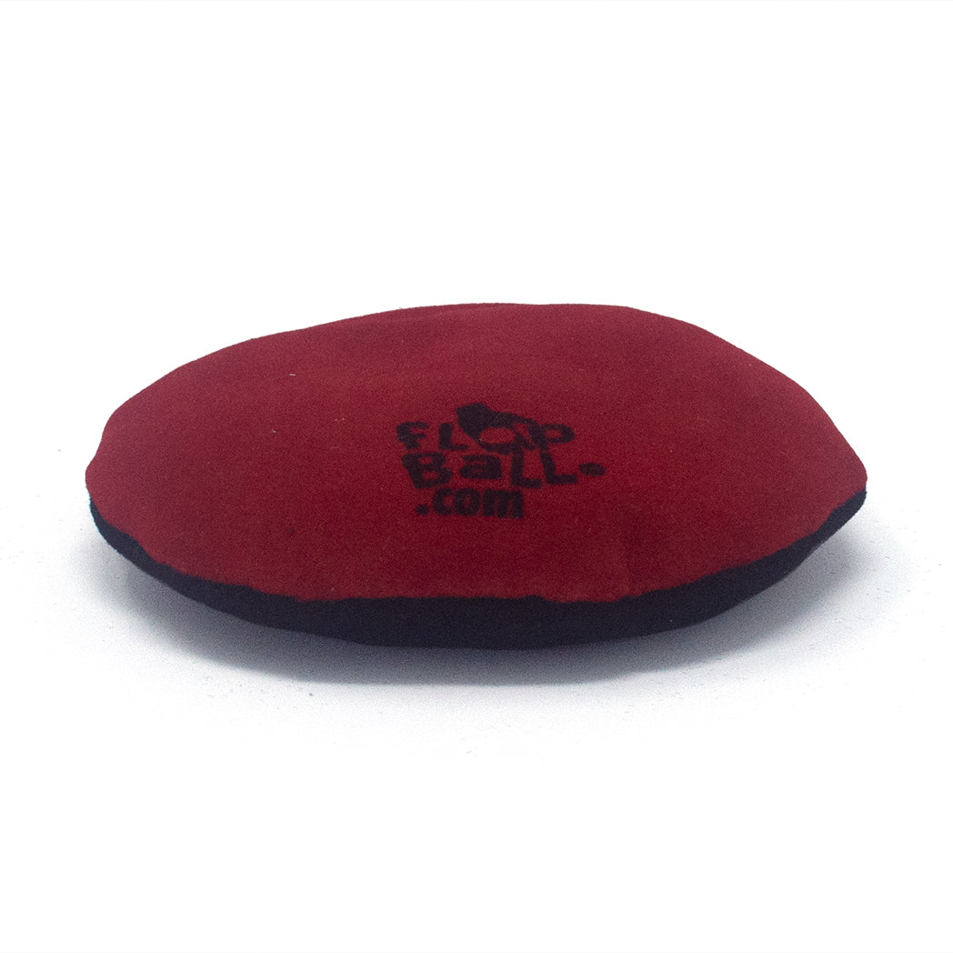 FlopBall.com Flop Ball - Materials Red & Black Velvet