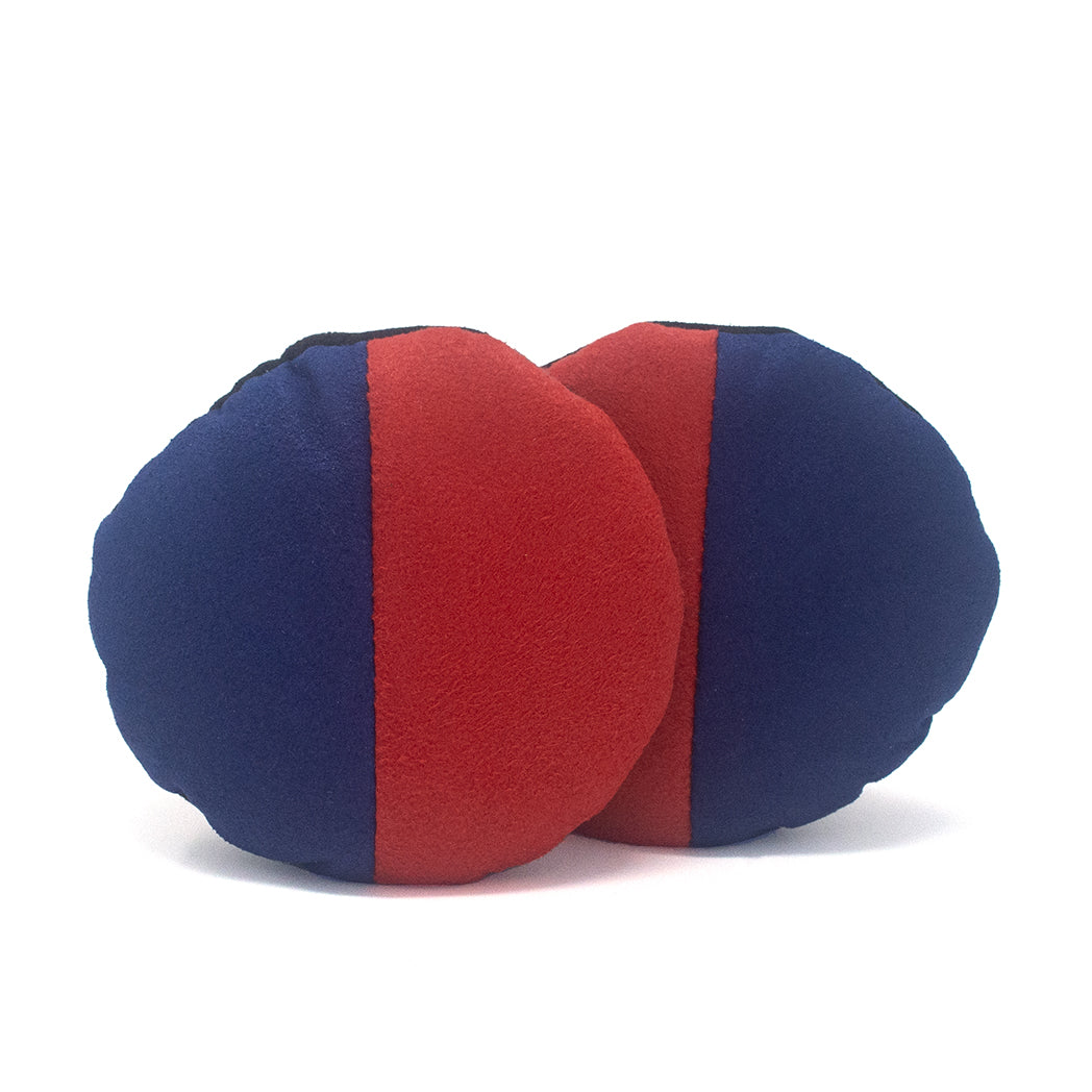 FlopBall.com Quilts Red & Blue Split Quilt